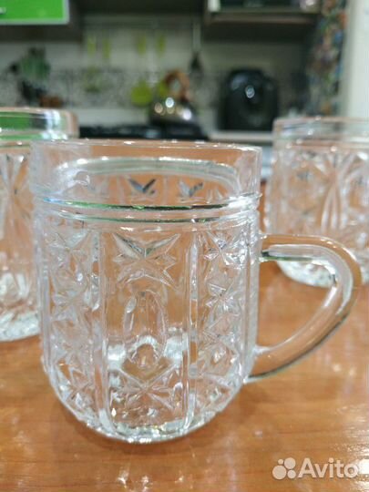 Кружка хрустальная