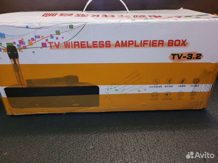 Караоке система с двумя микрофонами