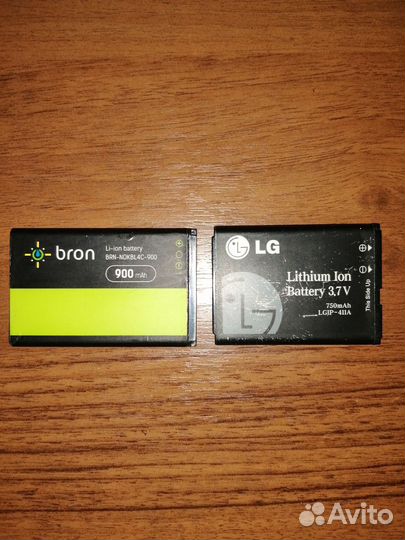 Аккумуляторные батарейки для сотовых телефонов