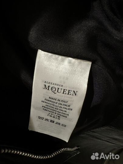 Кожаная куртка Alexander Mcqueen оригинал