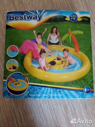 Надувной бассейн новый