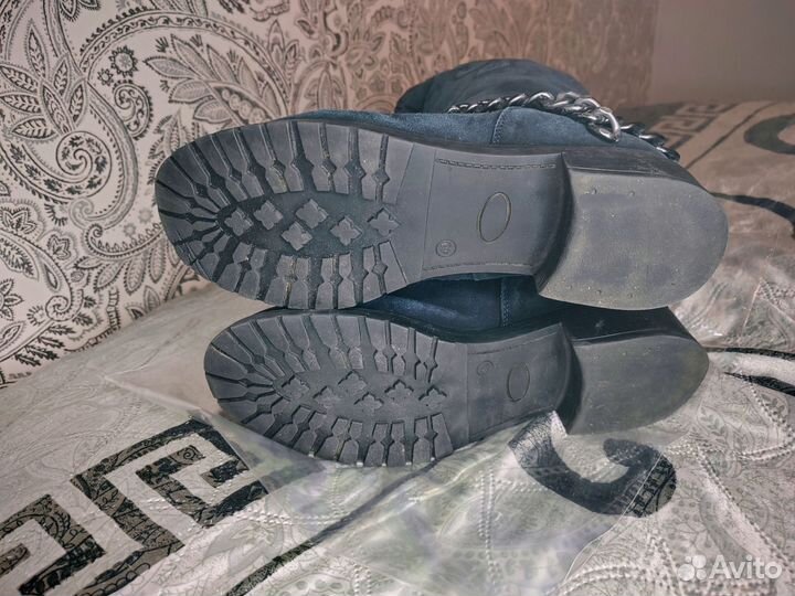 Сапоги зимние натур. р-р 40