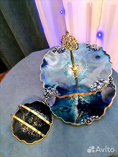 Фруктовница и салфетница