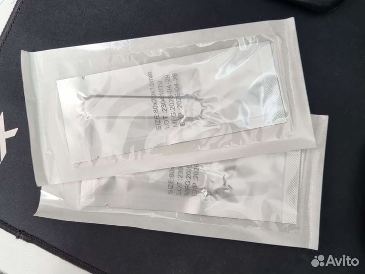 Пара тампонов, пара сплинтов