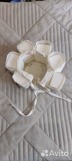 Шапочка с пенопластом для купания новорожденных