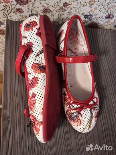 Туфли для девочки 34 размер