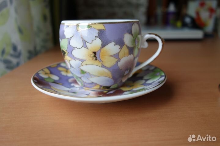 Фарфоровая пара для чая/кофе