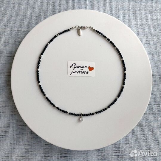 Чокер из шпинели