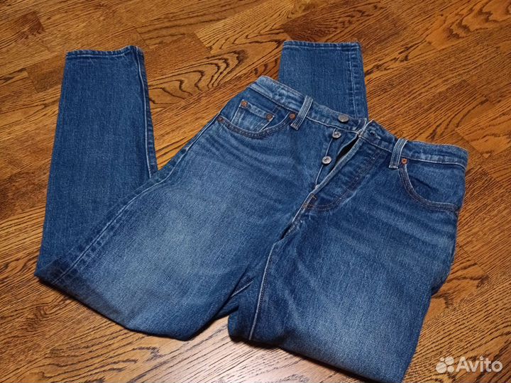 Женские джинсы Levis 501skinny w23 l30