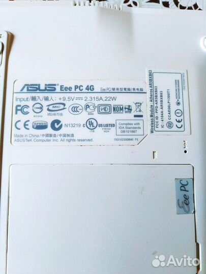 Нетбук Asus Eee PC 4G
