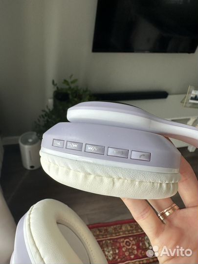 Наушники с ушками для девочки