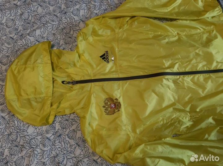 Лыжная ветровка адидас Сб.России разм 46 165-170см