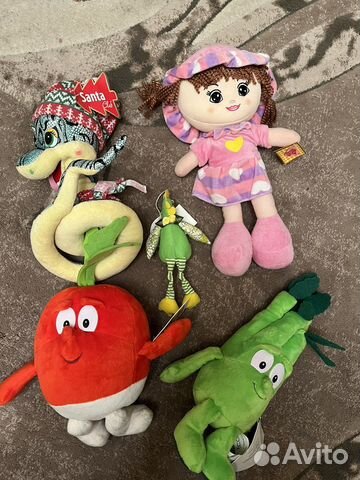 Мягкие игрушки новые