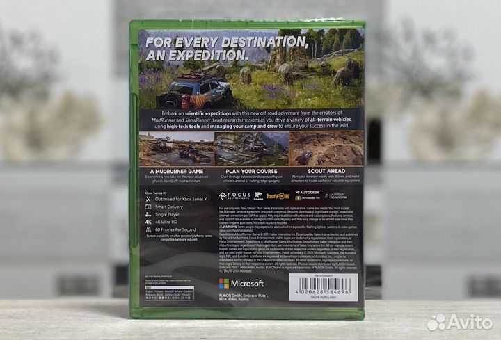 Диск Expeditions A Mudrunner Game Xbox One/Series