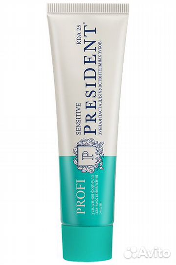 President. Зубная паста 100мл. Sensitive - Для чув