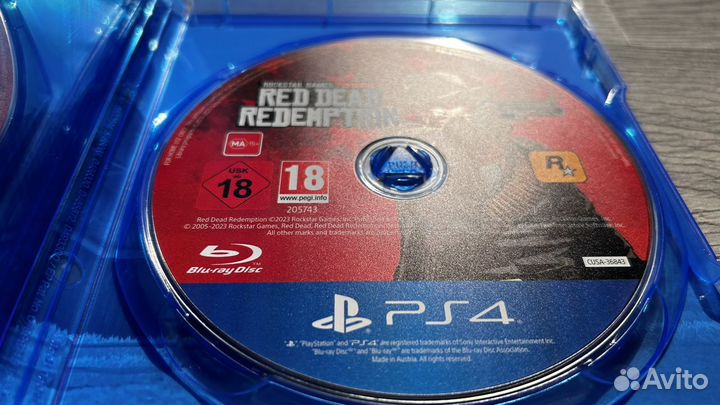 RDR 1 ps4 диск