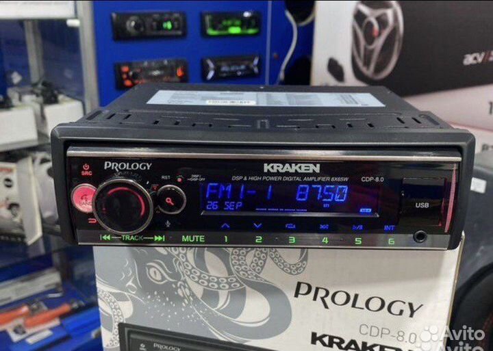 Процессорная магнитола Prology kraken CDP-8.1