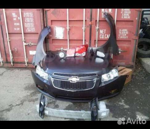 Бампер передний и передняя часть Chevrolet Cruze