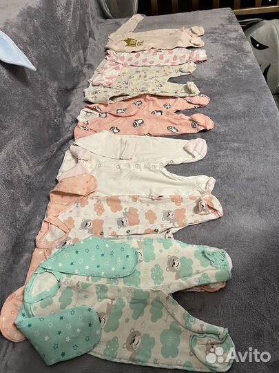 Одежда для новорожденных пакетом