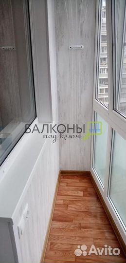 Отделка балконного блока