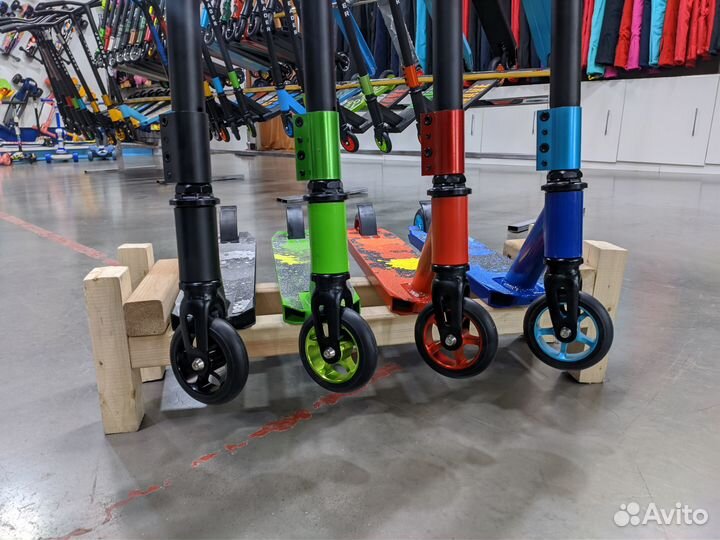 Трюковой самокат Stunt Step Pro 100мм колеса