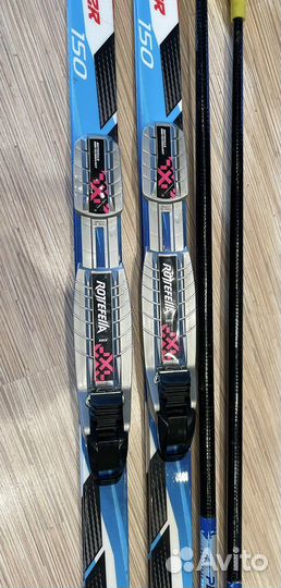 Лыжи Peltonen, ботинки Fischer, палки