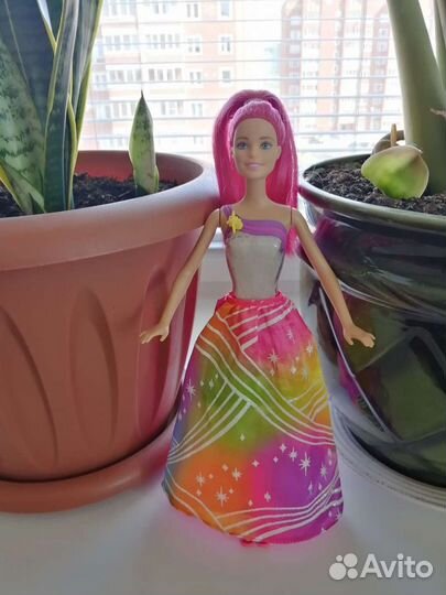 Барби радужная принцесса