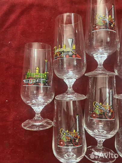 Бокал Чехия Паровозы