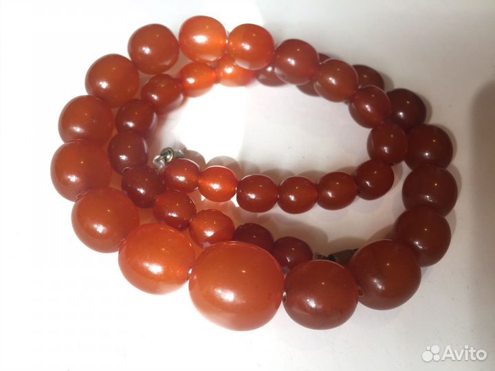 Бусы янтарь СССР