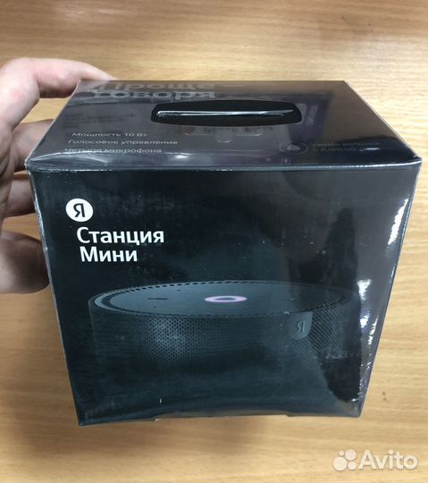 Умная колонка Яндекс Станция Мини 2 Black