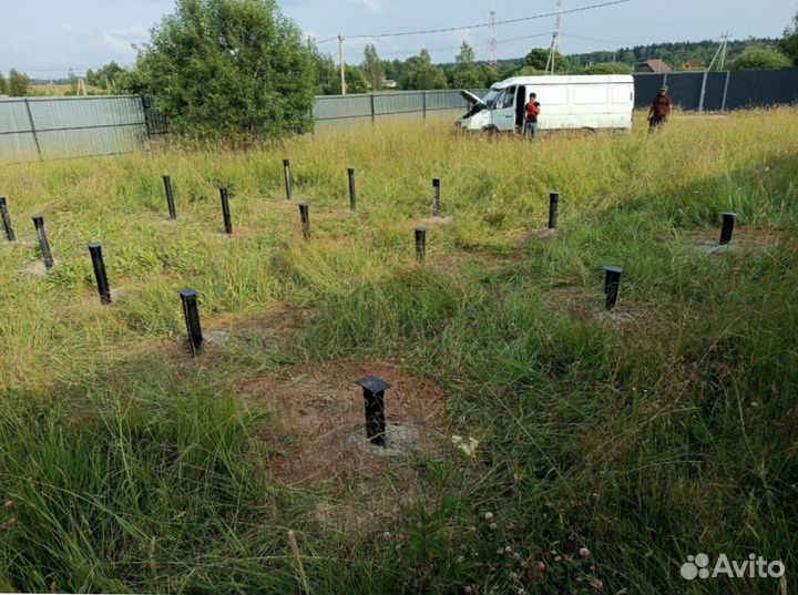 Винтовые сваи под ключ