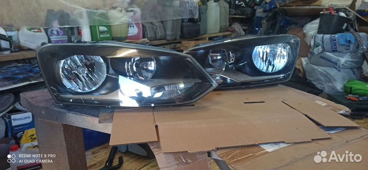 Фары volkswagen polo