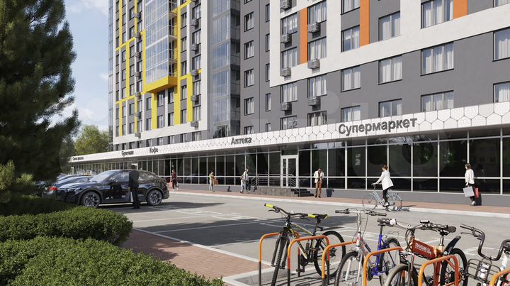 3-к. квартира, 83,8 м², 4/16 эт.