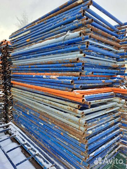 Леса строительные рамные бу