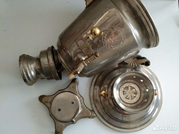 Самовар электрический СССР 60 лет советской власти