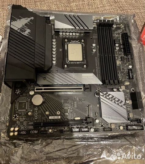Комплект Aorus b660m pro/ i3-12100f