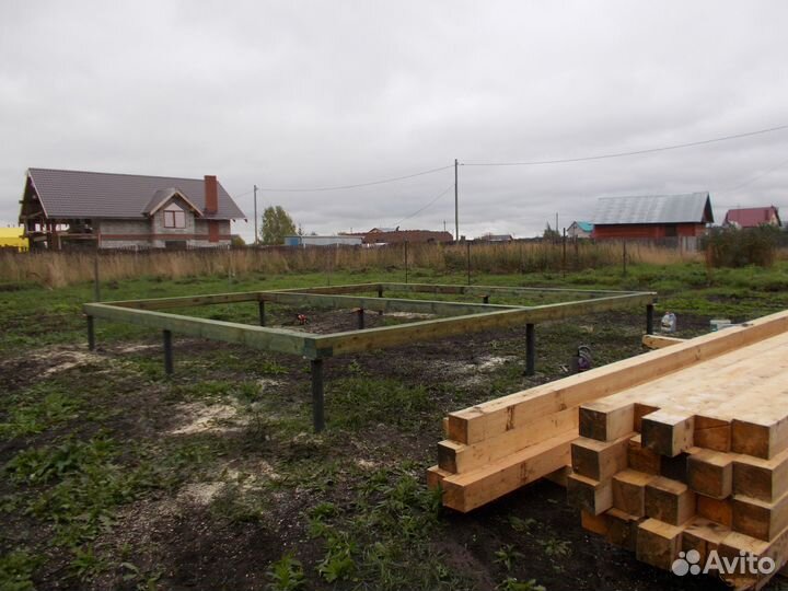 Дома срубы из бруса 6х6 строительство отделка