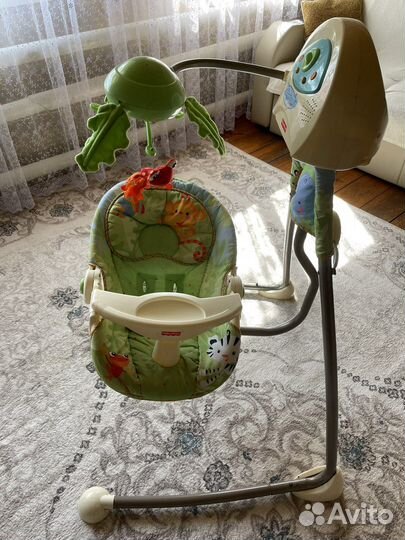 Детские качели-колыбелька Fisher-price
