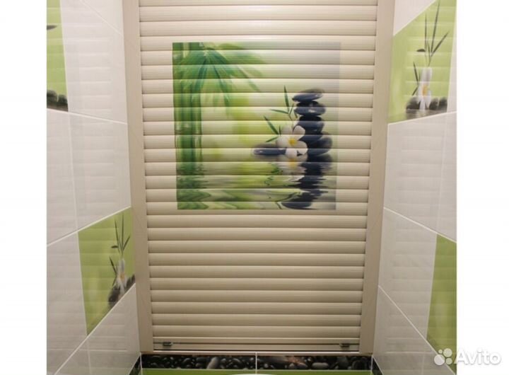 Рольставни, жалюзи в санузел
