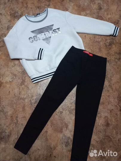 Одежда для девочки на возраст 12-14 лет пакетом