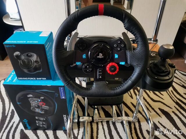 Logitech G29 + Стойка + Коробка передач купить в Вольгинском ...