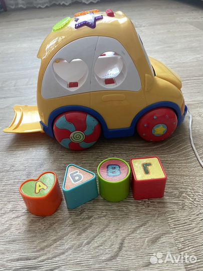 Машина сортер Baby Go свет и музыка