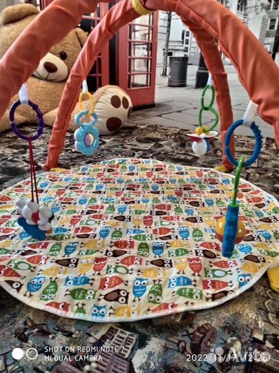 Развивающий коврик новый