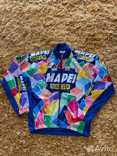 Вело куртка Mapei Santini 2002 р. XL