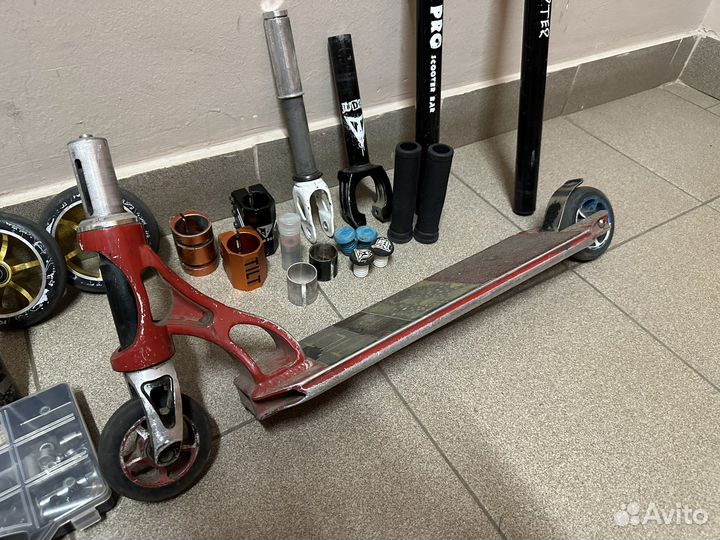 Трюковой самокат и запчасти