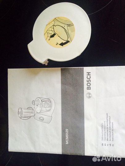 Крышка bosh комбайна от блендера
