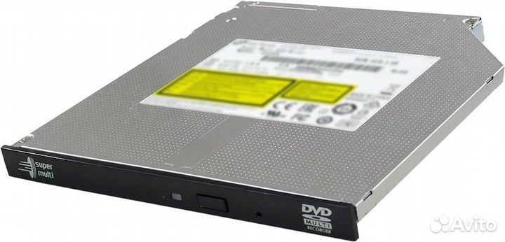 Привод LG DVD-RW GUD1N черный SATA ultra slim внут