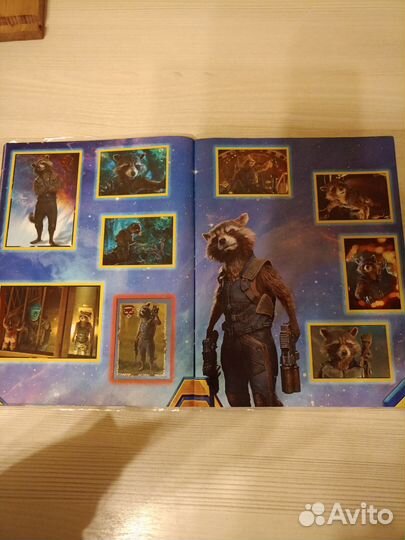 Журнал для наклеек Стражи Галактики часть 2