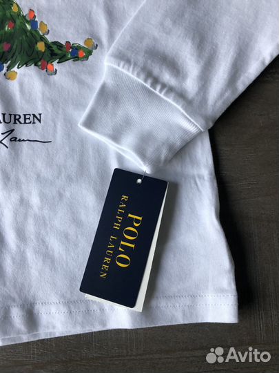 Polo Ralph Lauren Bear новый лонгслив на мальчика
