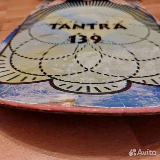 Сноуборд с креплениями 139